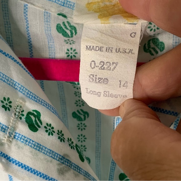 Vintage Girl Scouts Logo Button-Down Long Sleeved Shirt - Picture 13 of 13